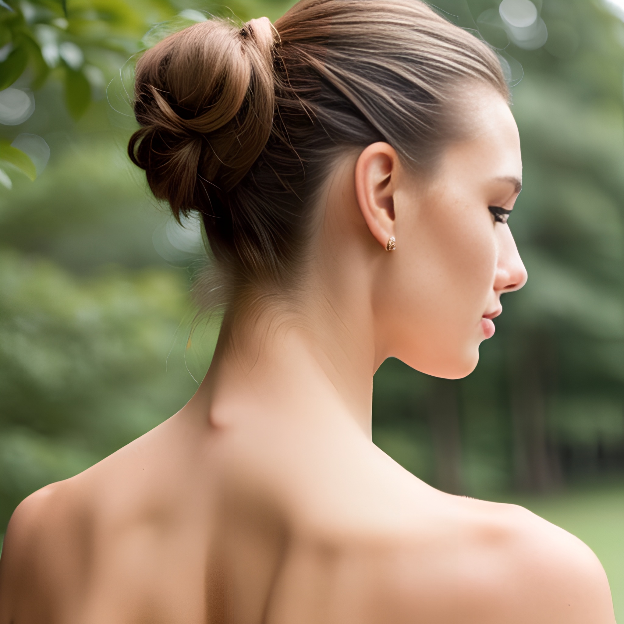 ponytail haircut beautiful 