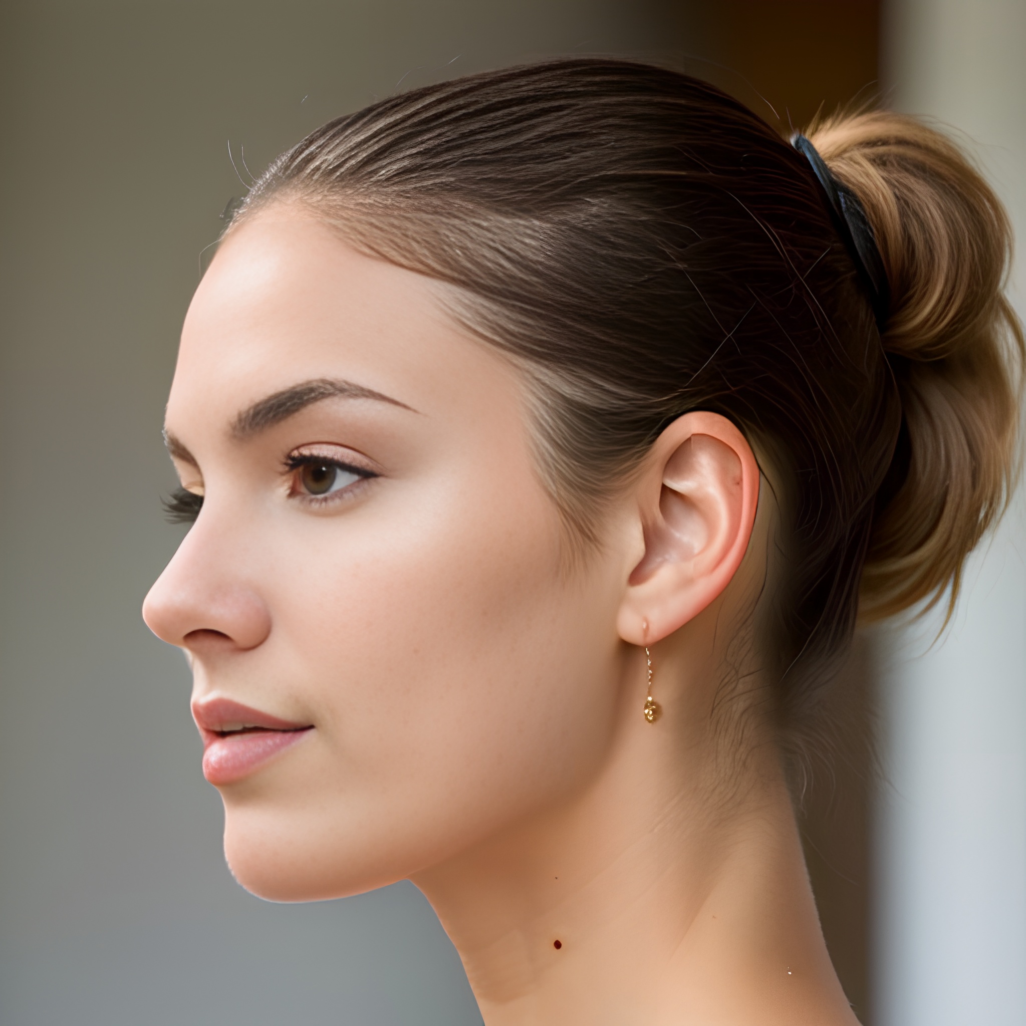 ponytail haircut close 