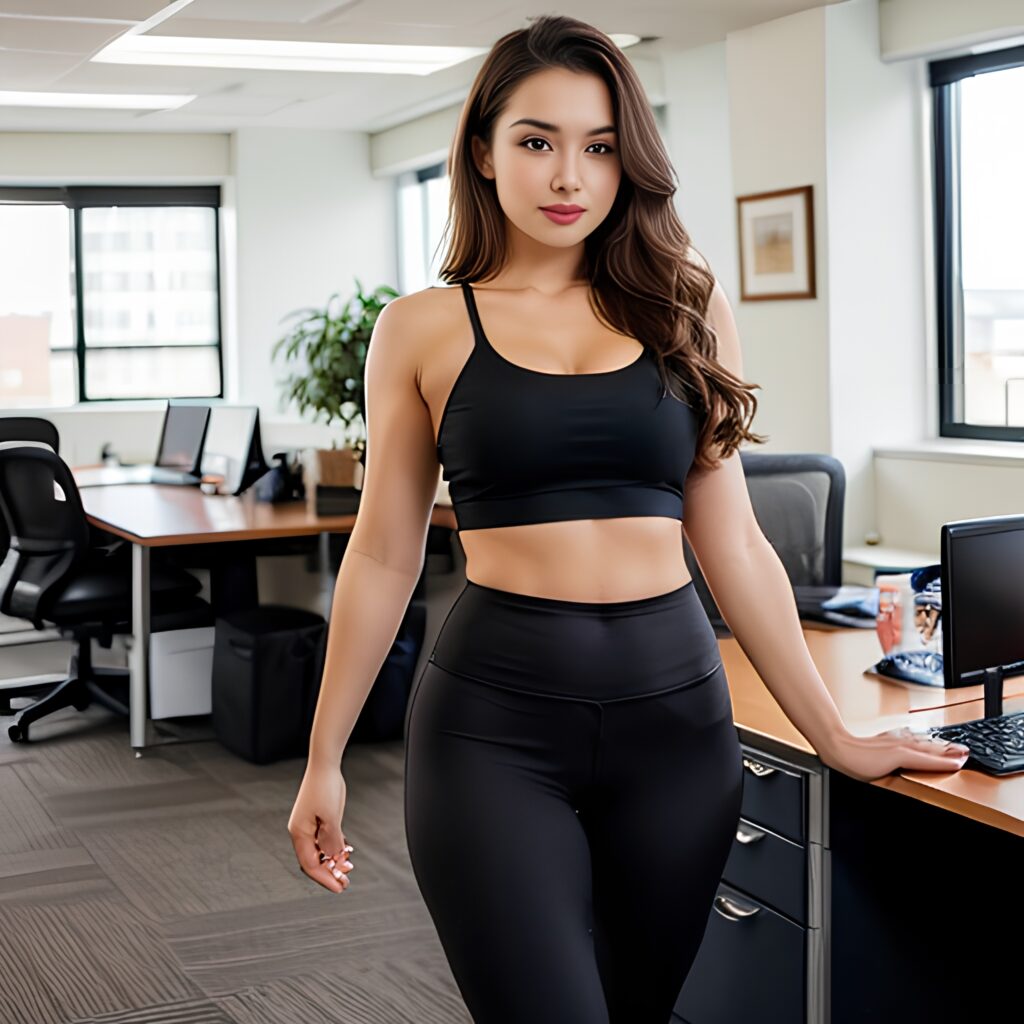 yoga pants office 