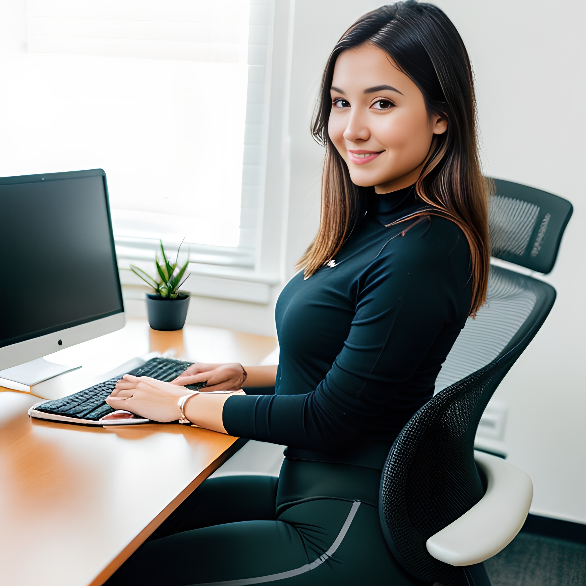 yoga pants office 