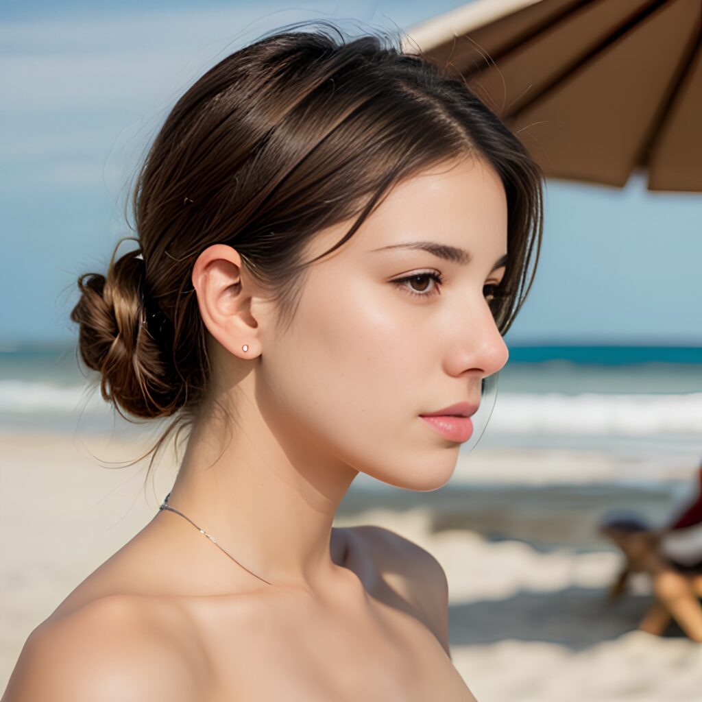 beach bangs hair 