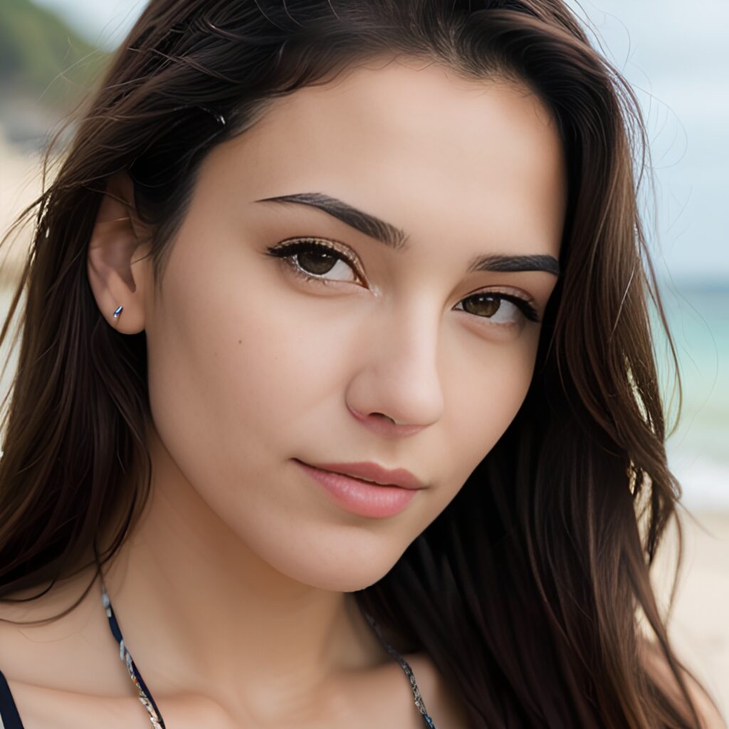 beach bikini close 