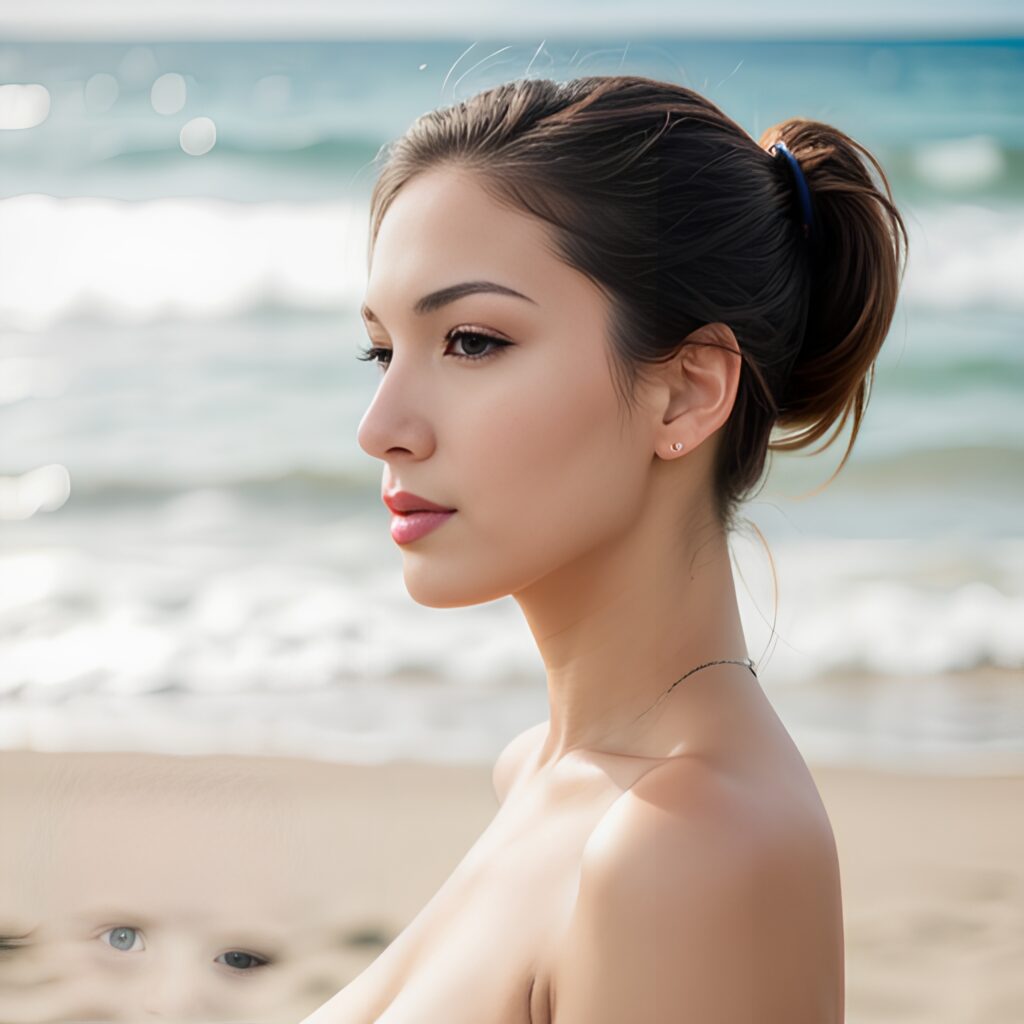 beach ponytail haircut 