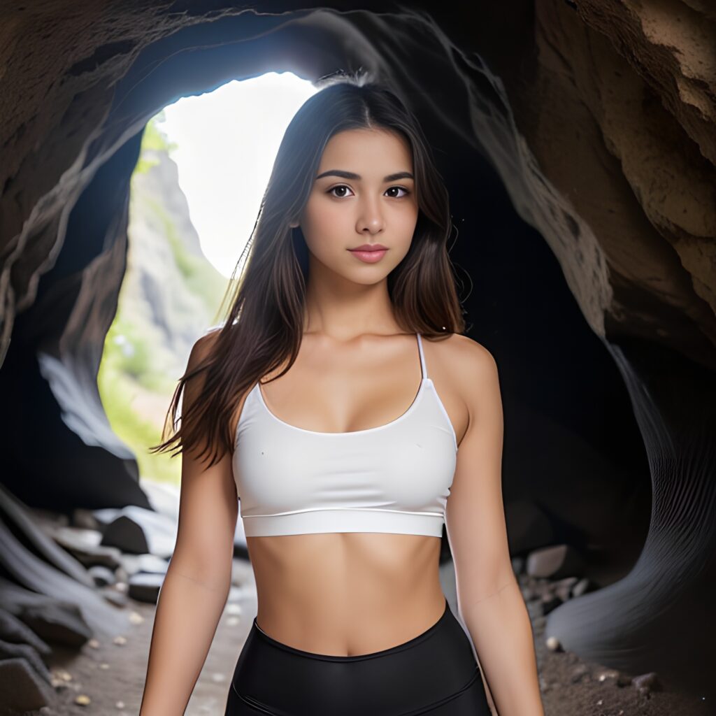 cave filipina yoga pants front 