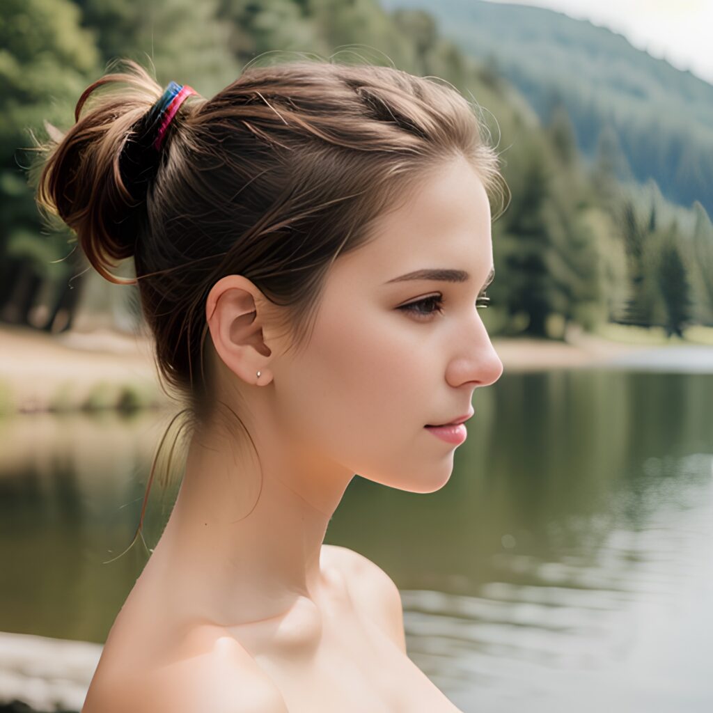 close ponytail haircut lake 