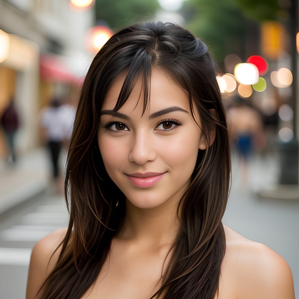 filipina bangs hair street 