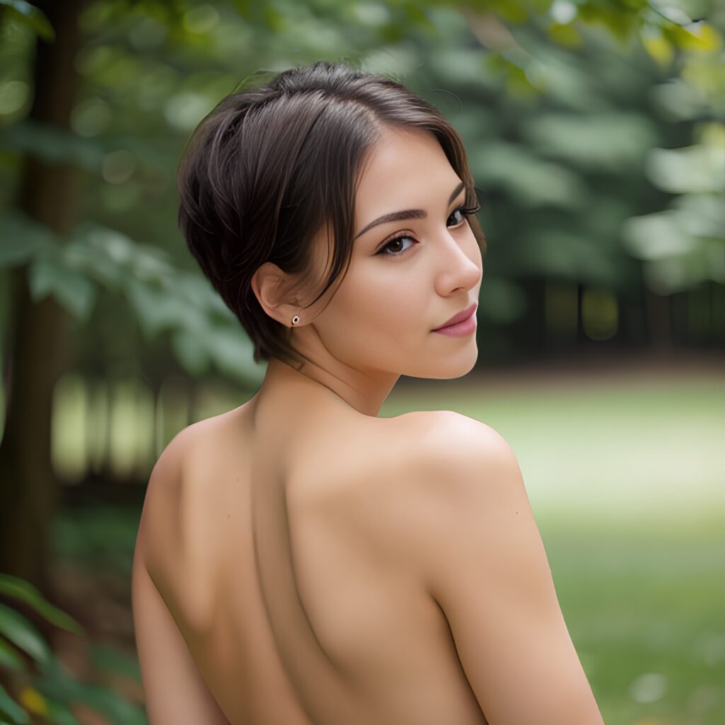 filipina pixie haircut back 