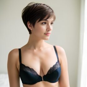 filipina pixie haircut bra