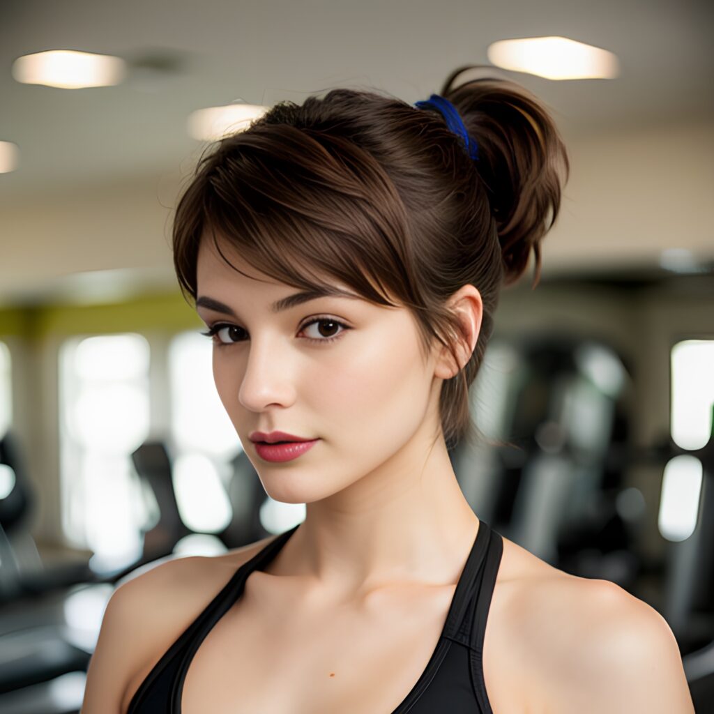 gym ponytail haircut 