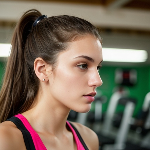 gym yoga pants cum on face close 