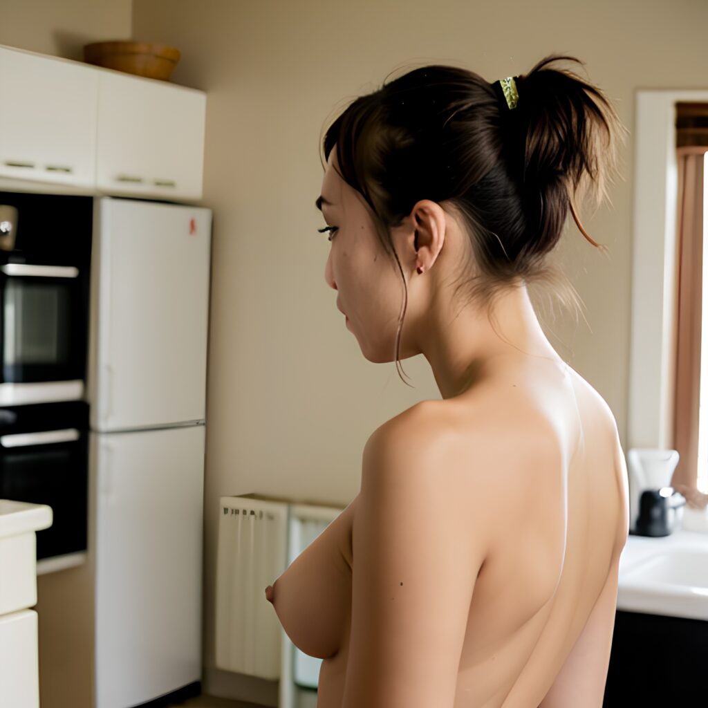 kitchen messy hair 