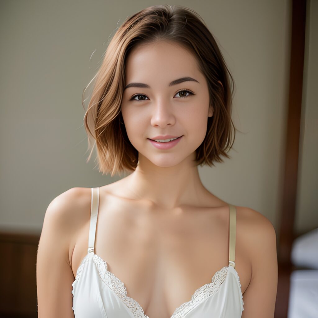 lingerie indonesian pixie haircut 