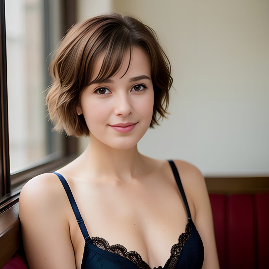 lingerie pixie haircut 