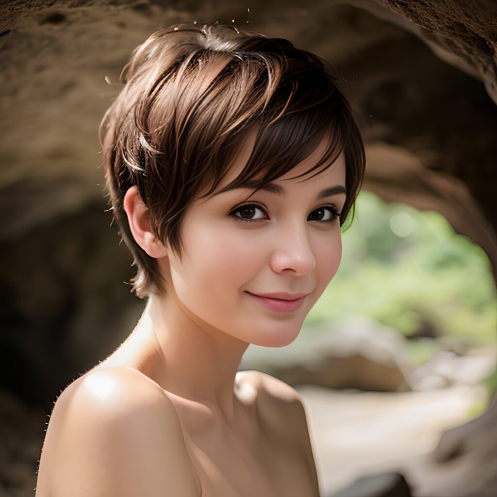 pixie haircut close cave 