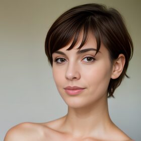 pixie haircut indian close