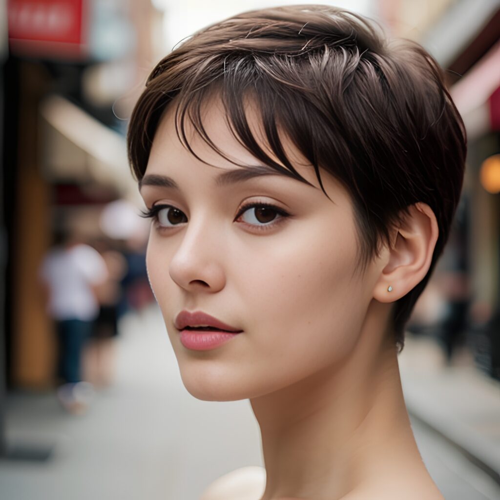 street close pixie haircut 