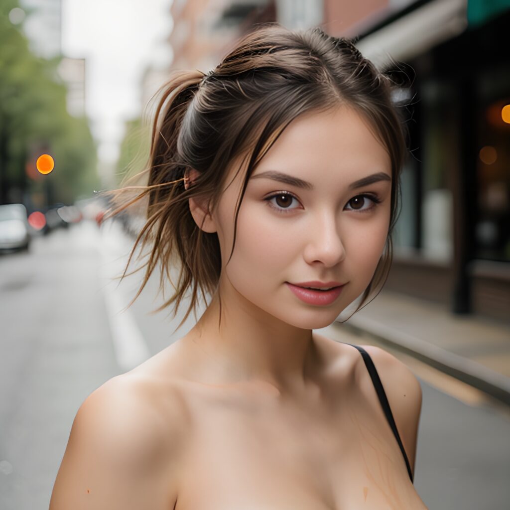 street messy hair 