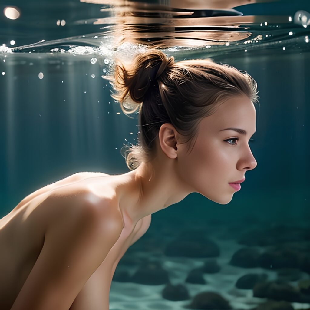 underwater ponytail haircut 