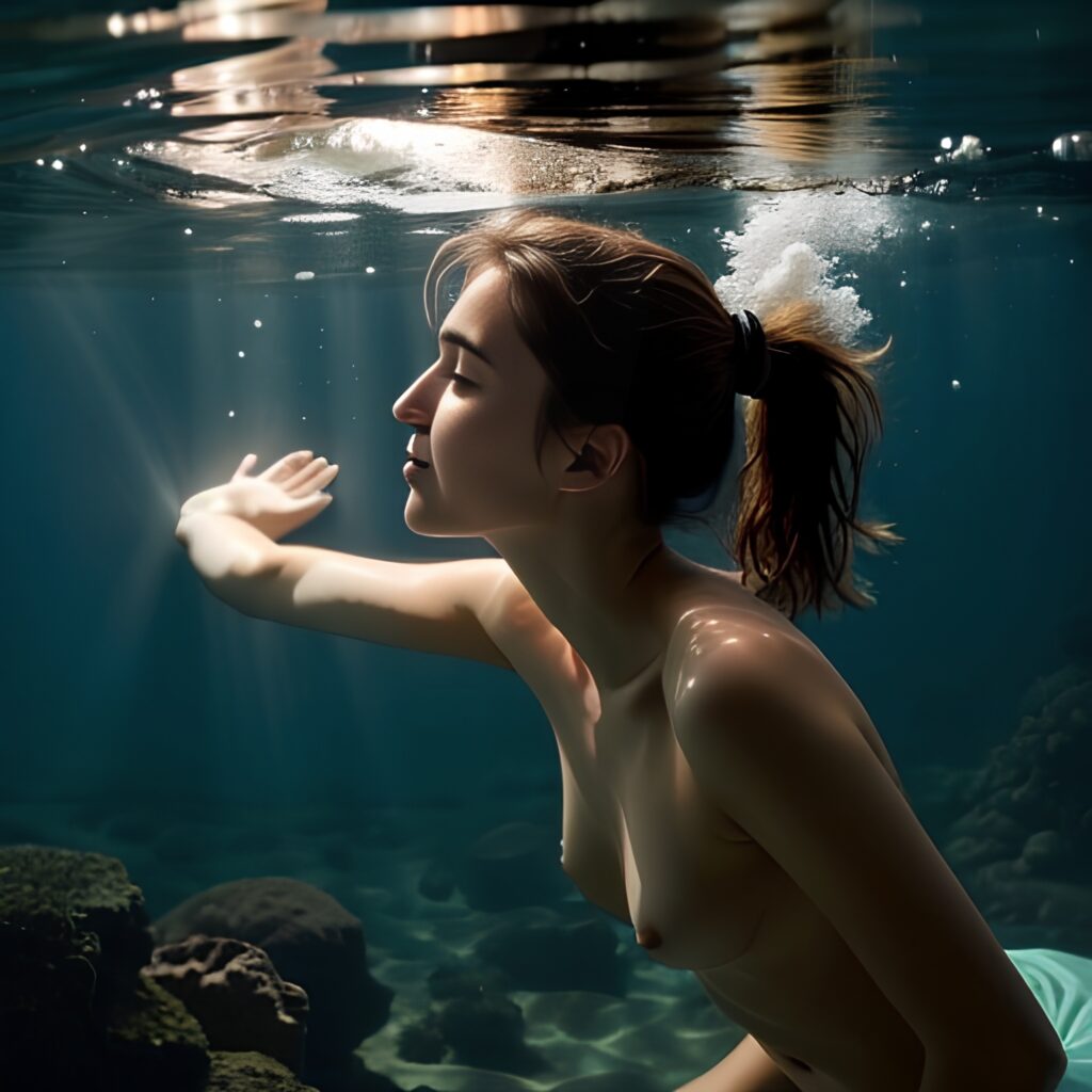 underwater ponytail haircut 