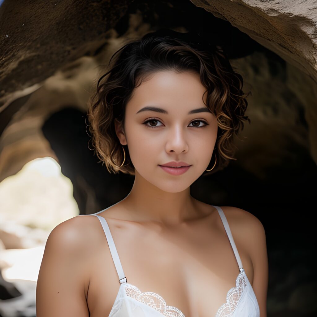 cave pixie haircut lingerie 