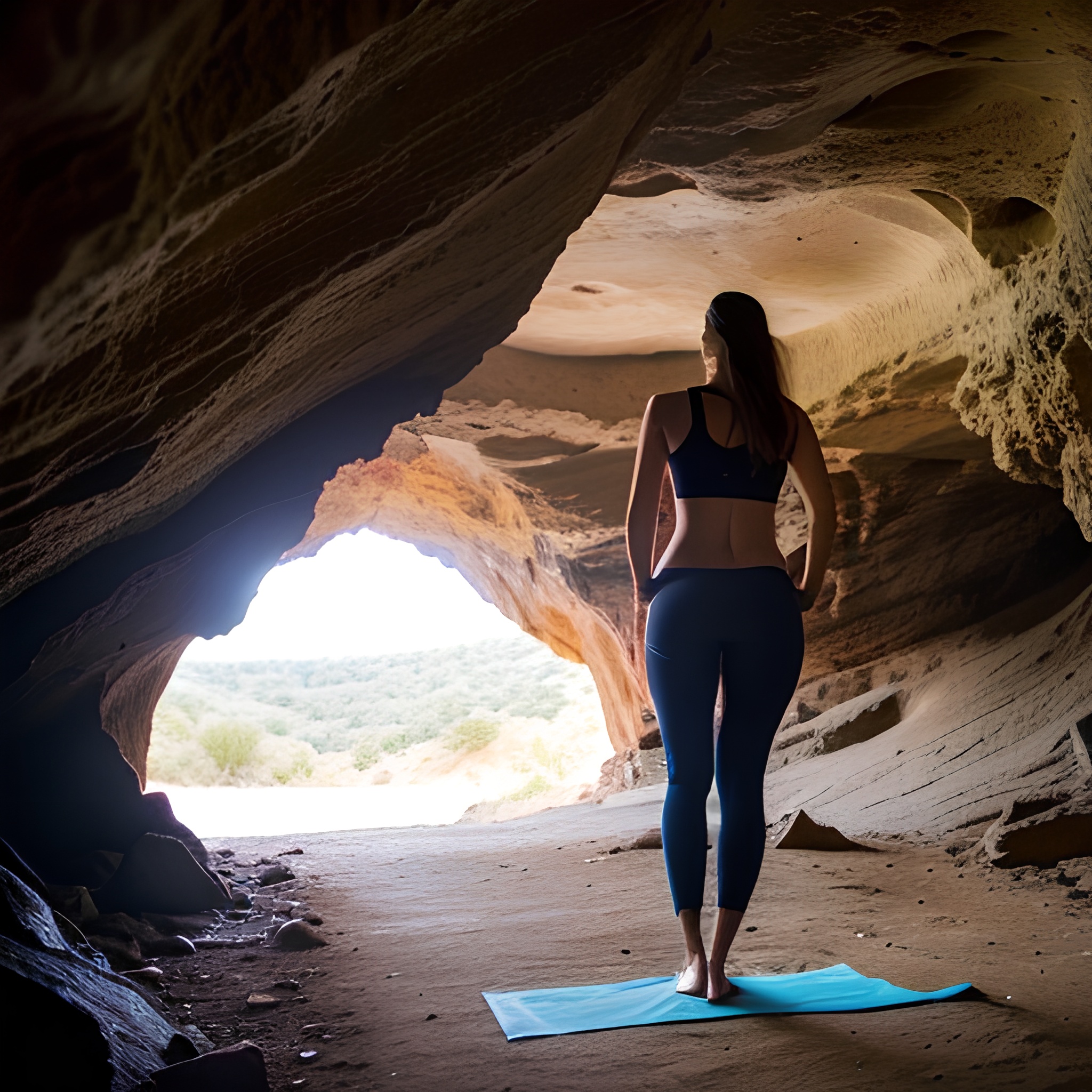 cave yoga pants 