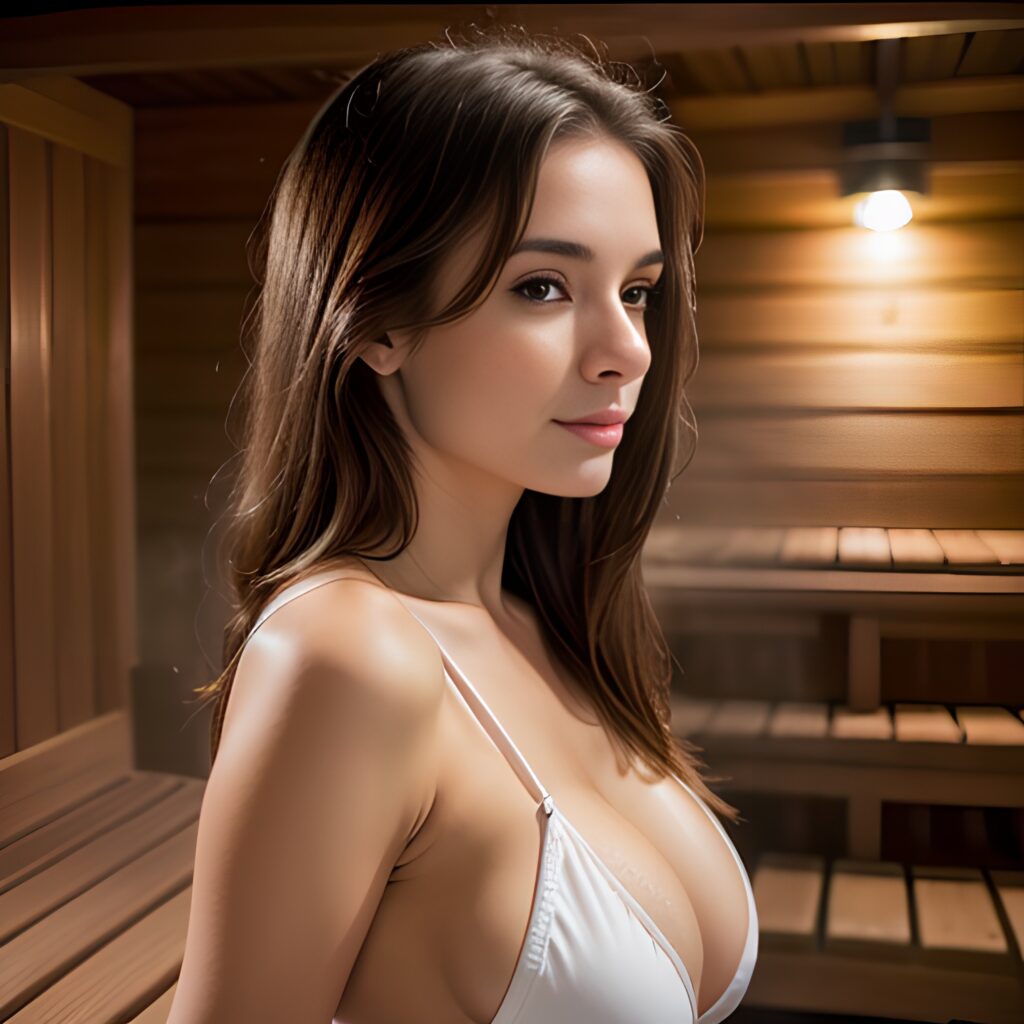 cleavage sauna side 