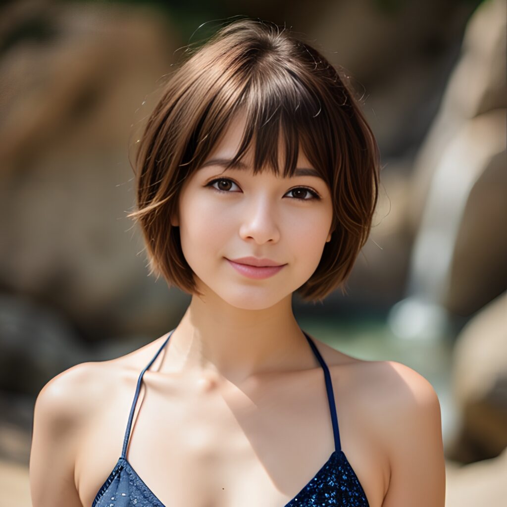 close bikini pixie haircut 