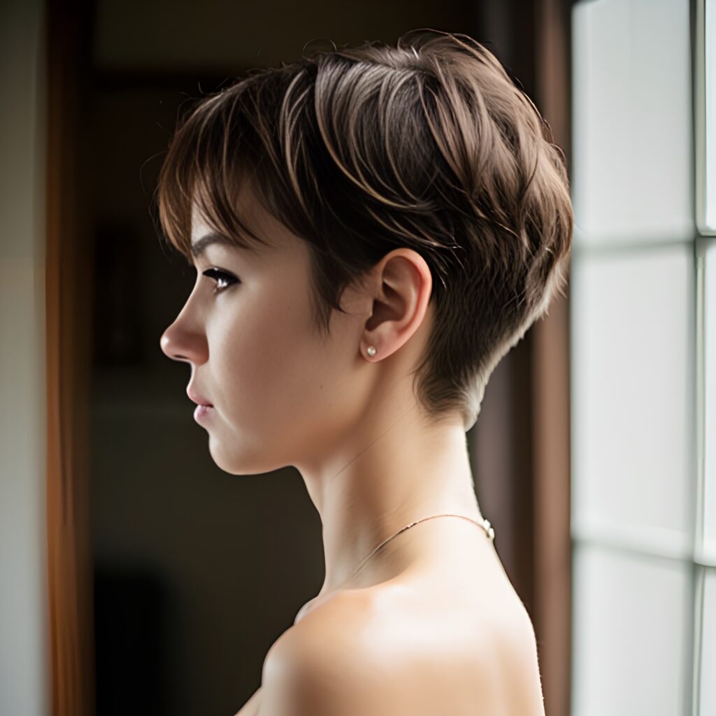 pixie haircut indonesian 