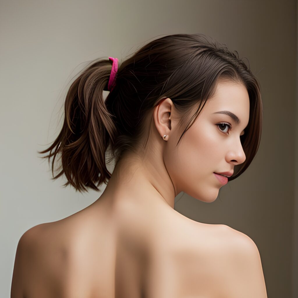 ponytail haircut back