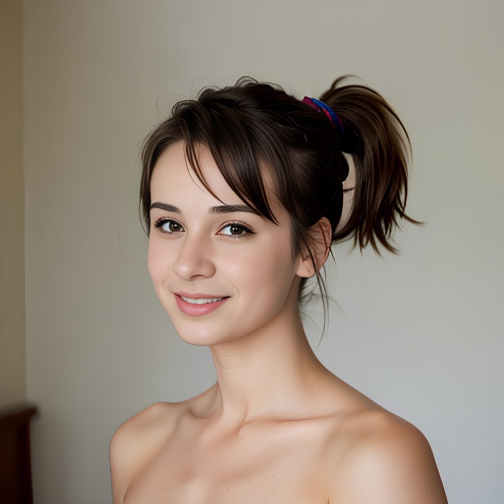 side ponytail haircut 