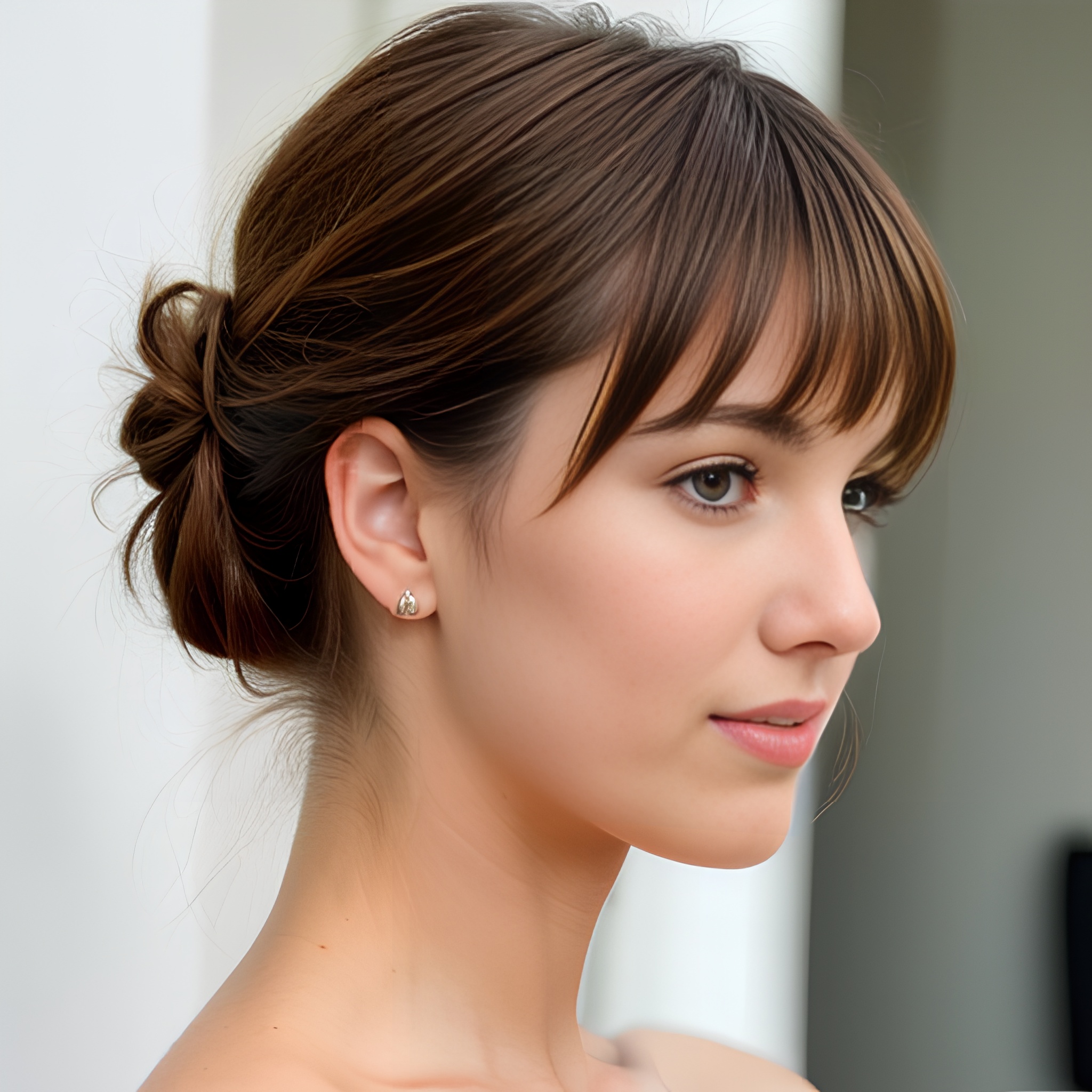 bangs hair front