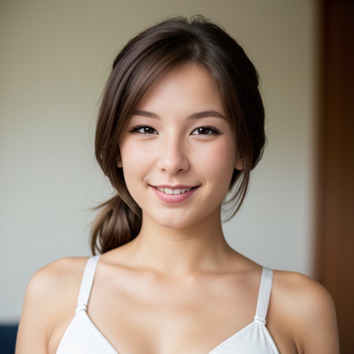 close ponytail haircut bikini bra
