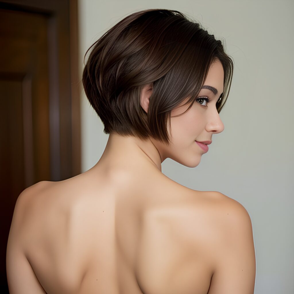 cum on body pixie haircut back 