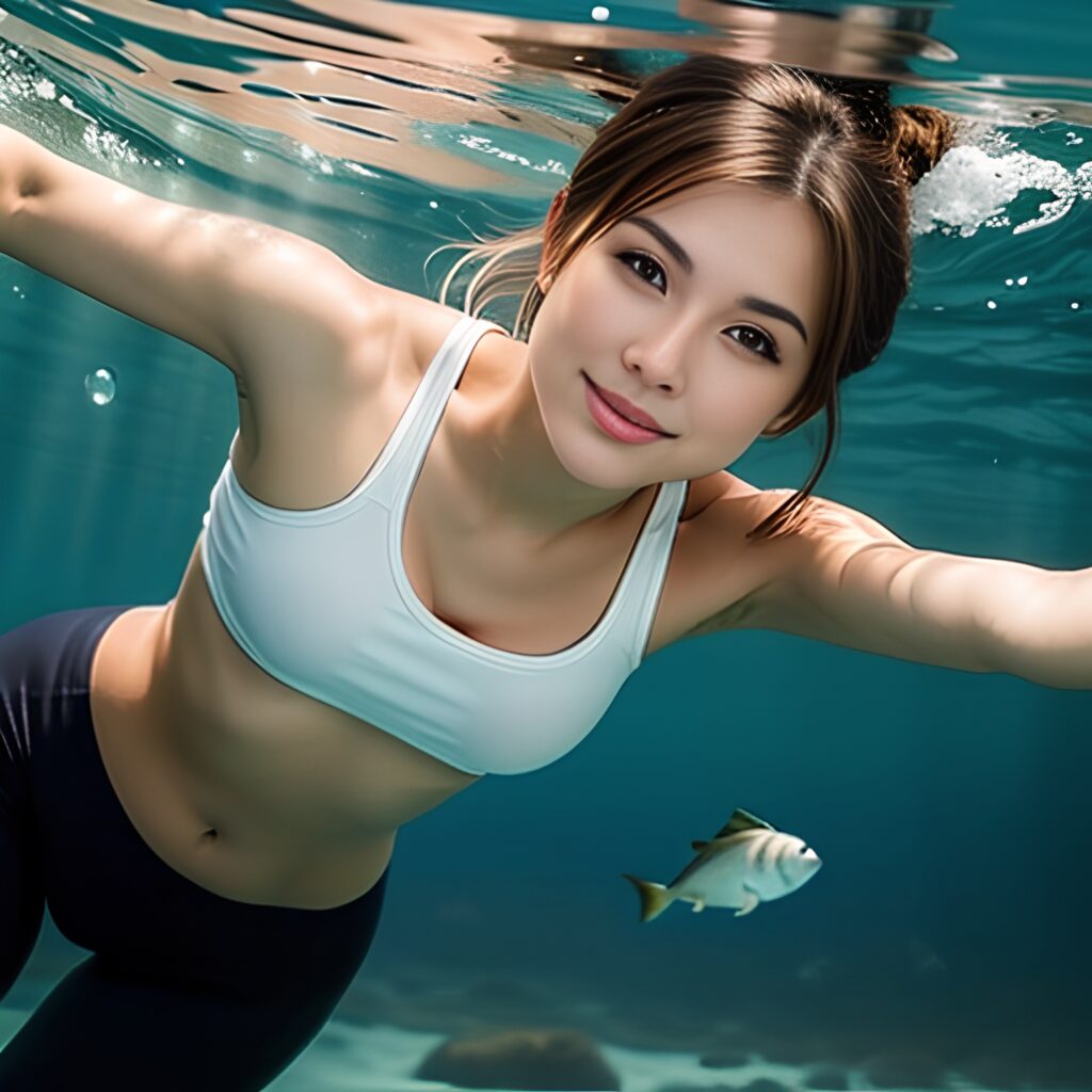 middle eastern underwater yoga pants