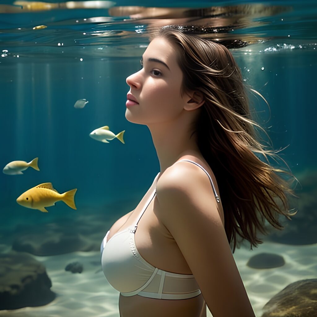 underwater bra 