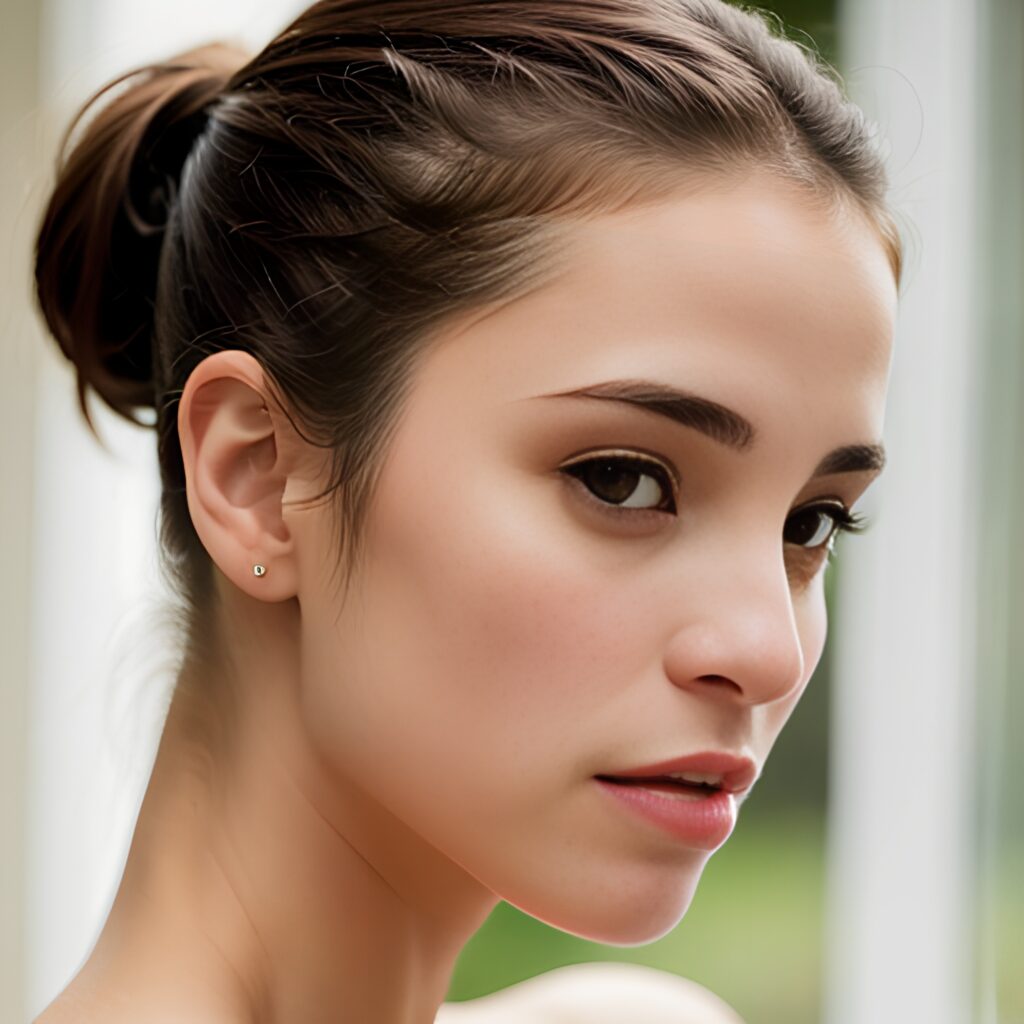close ponytail haircut