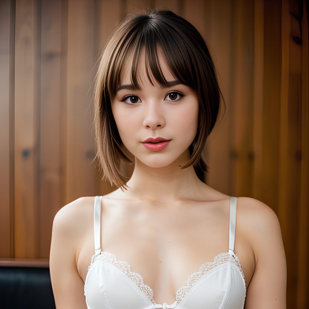 cum on body lingerie ponytail haircut