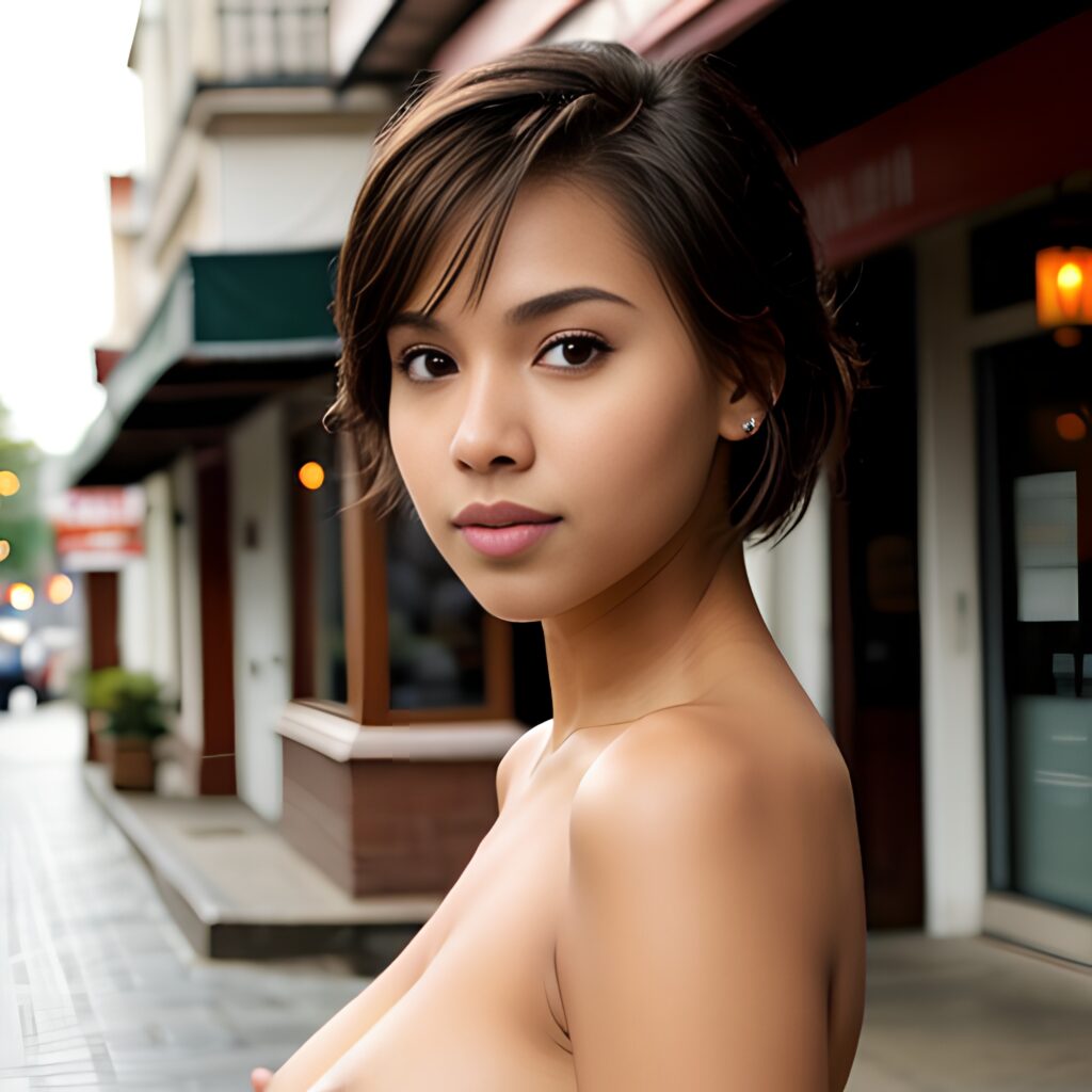 indonesian bangs hair street
