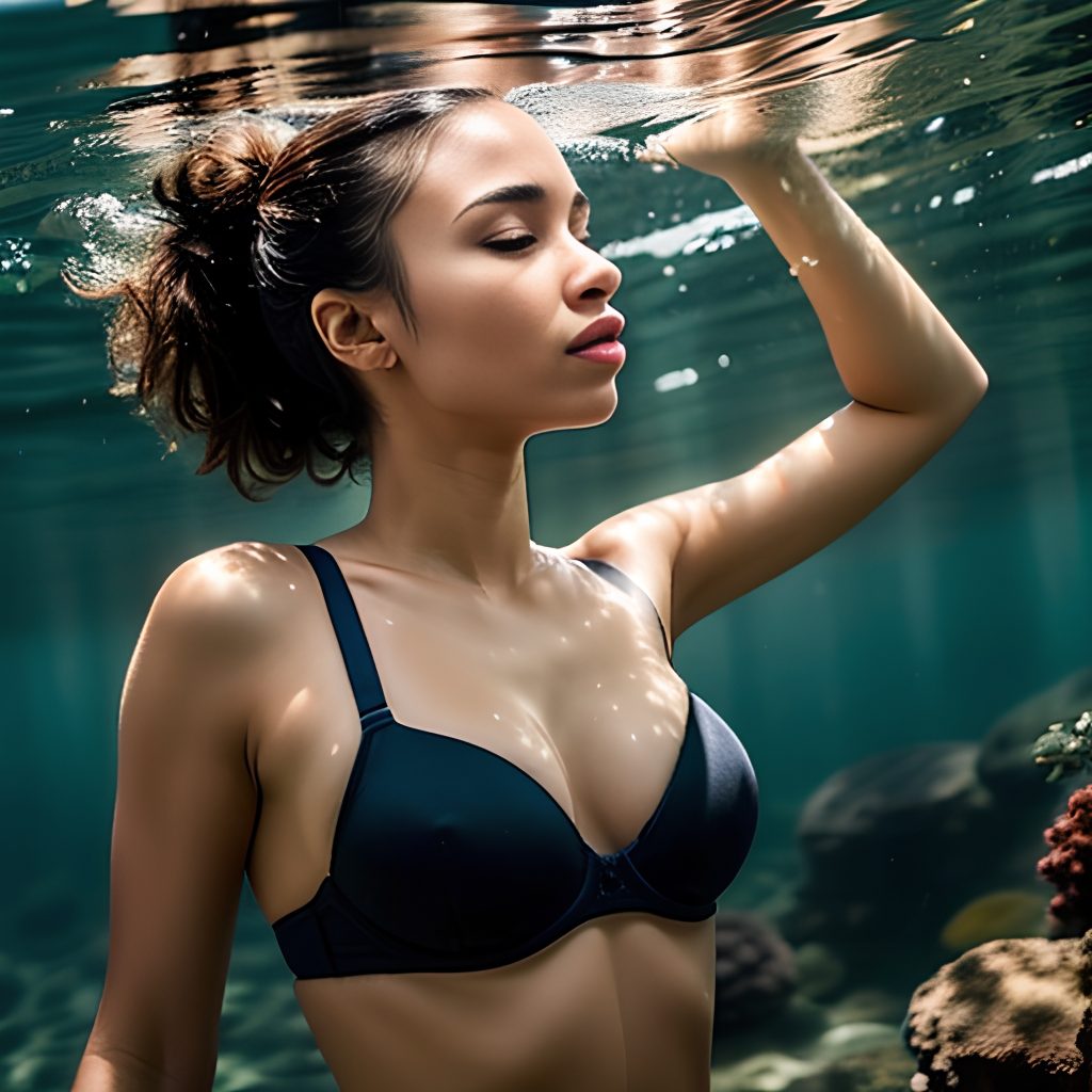 indonesian bra underwater