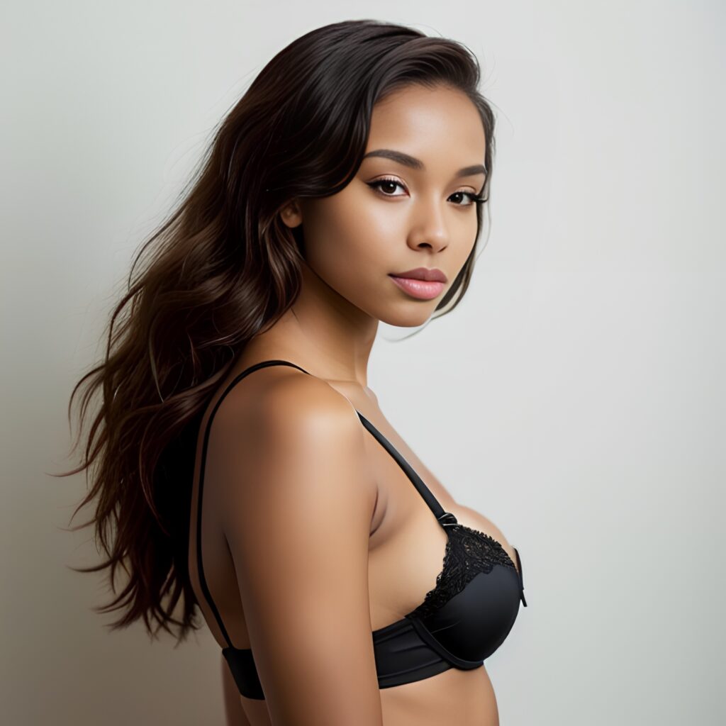 push up bra side cum on face
