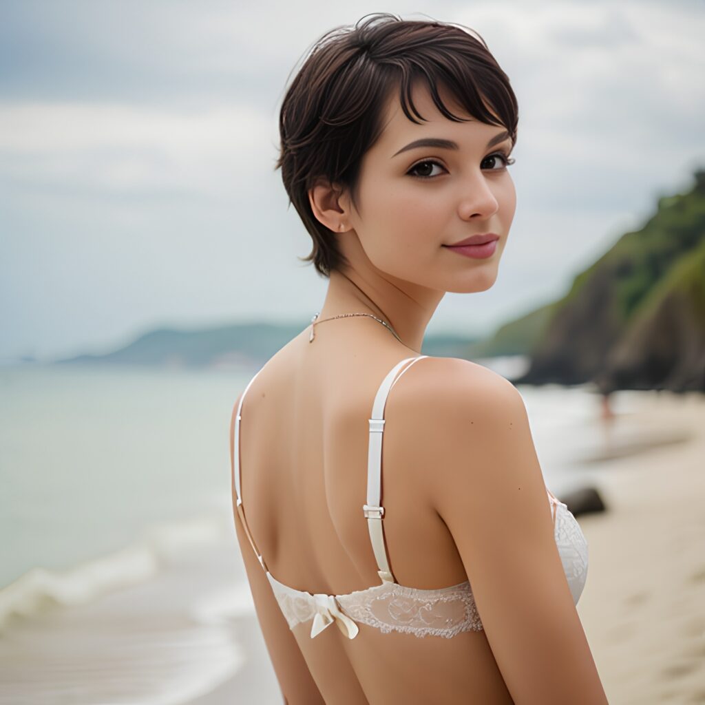 beach lingerie back