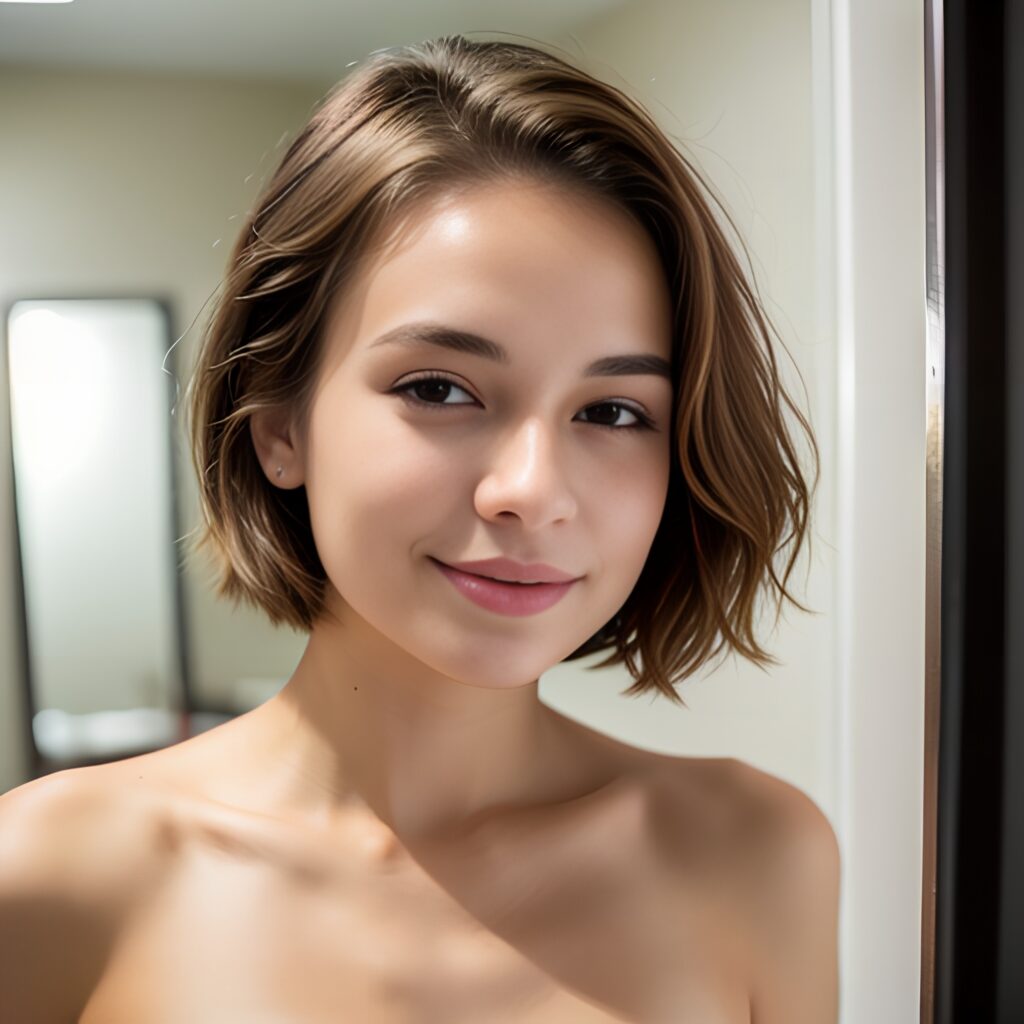 close changing room pixie haircut