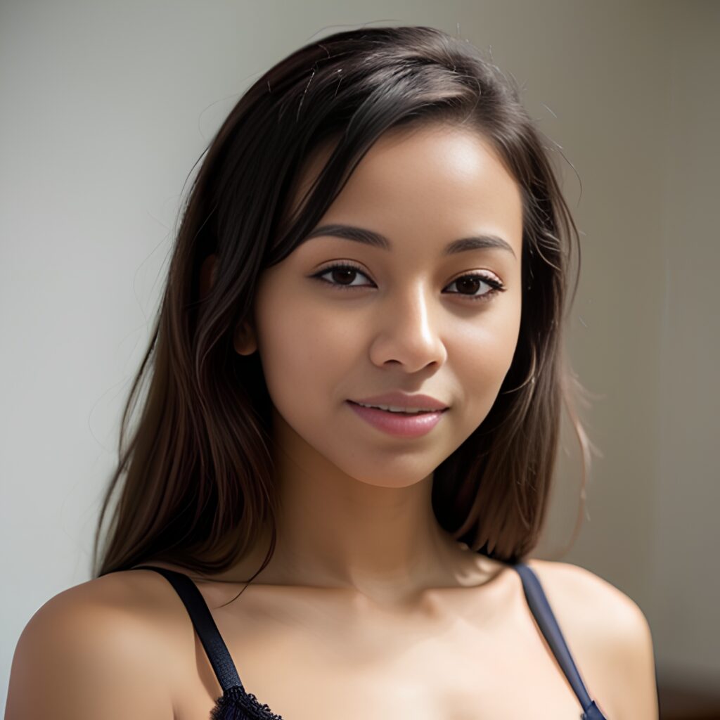 close lingerie bangs hair