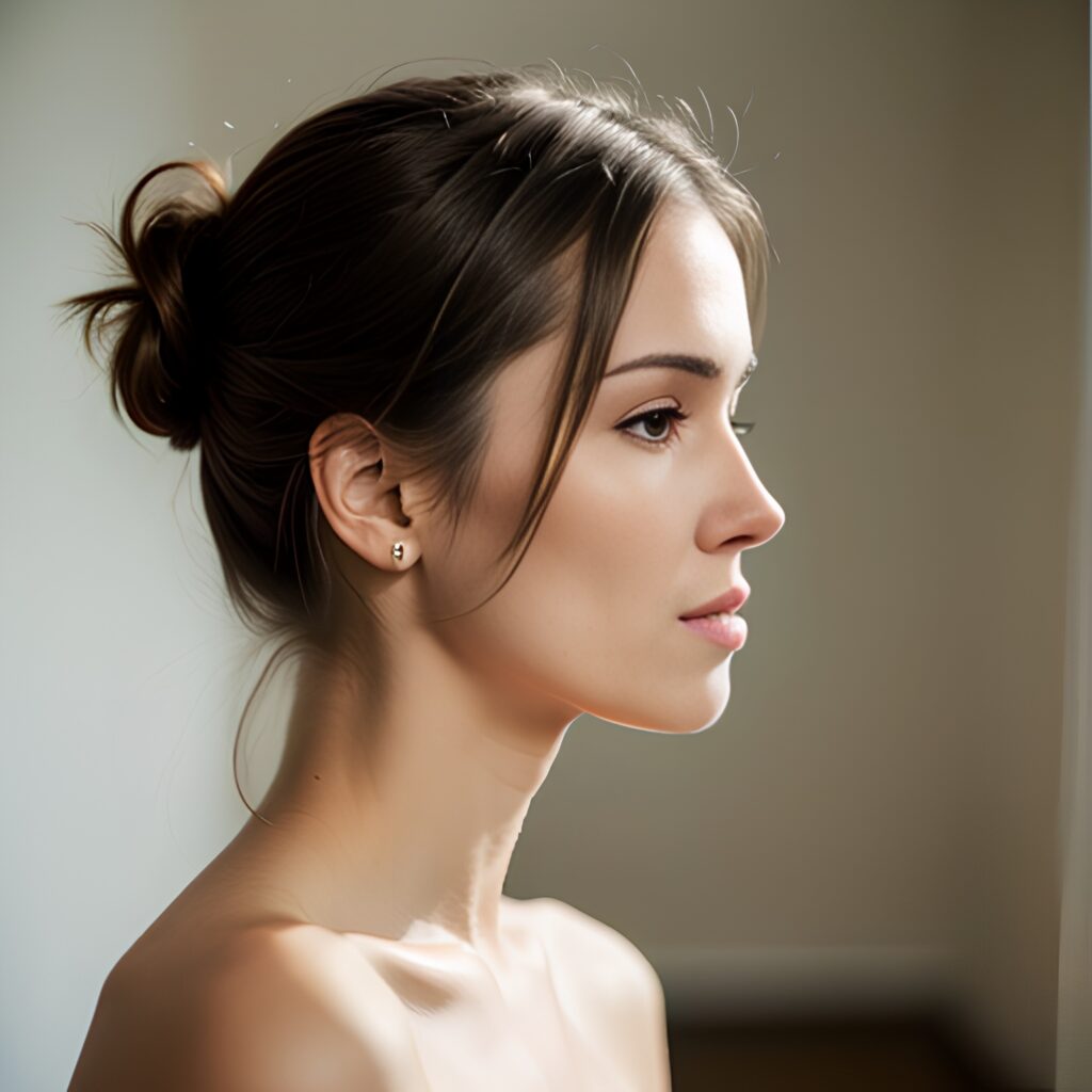 close middle eastern bangs hair
