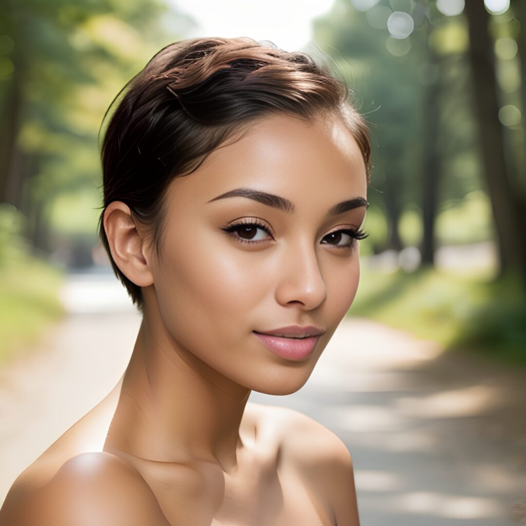 front pixie haircut