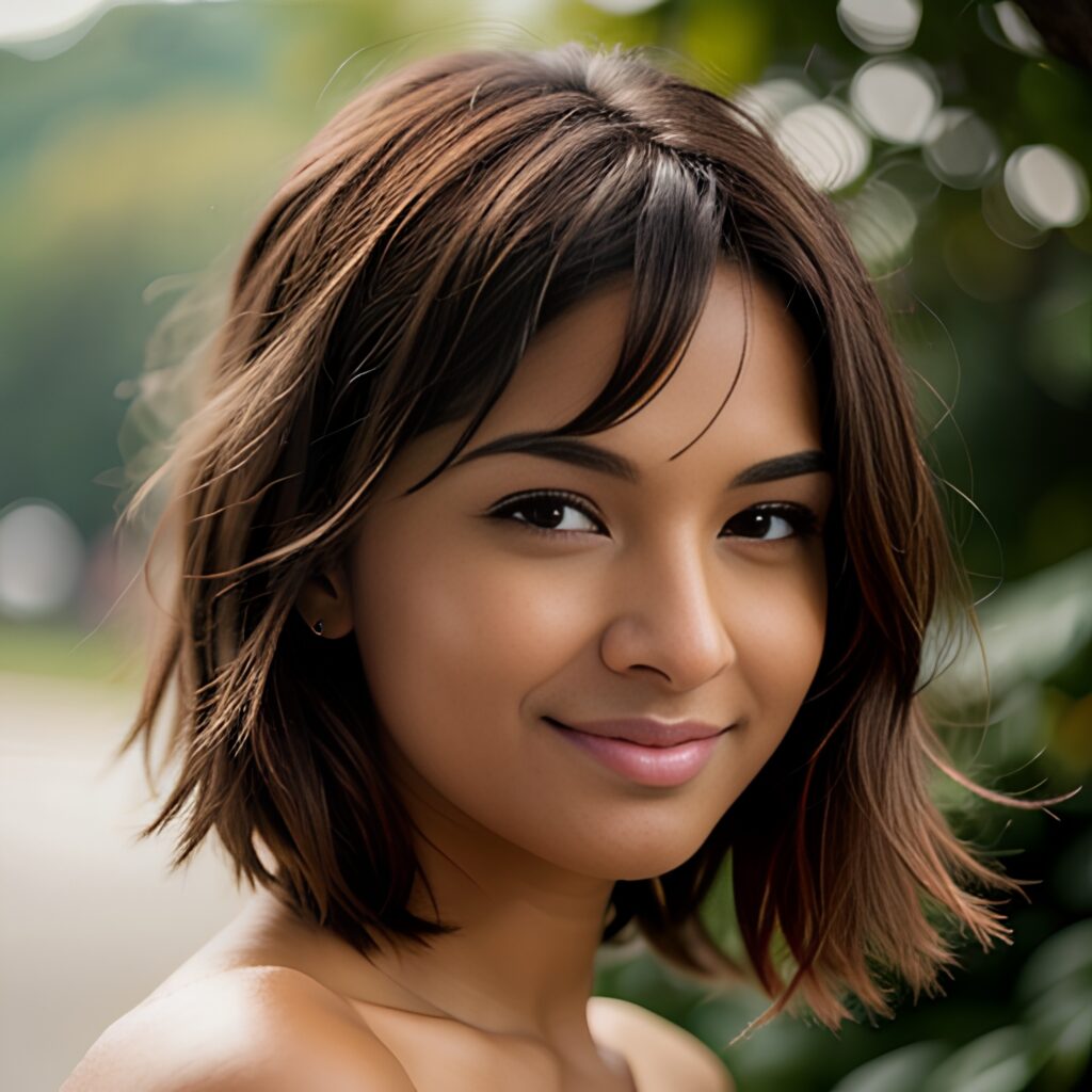 side bangs hair 