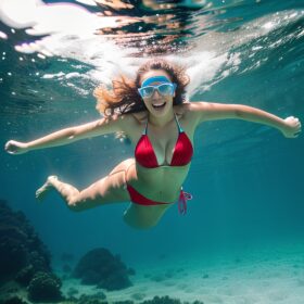 underwater bikini