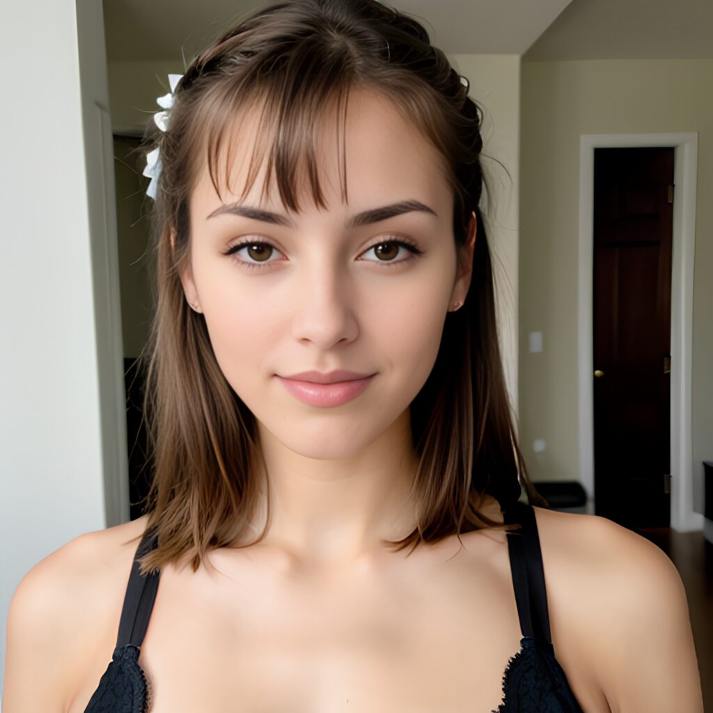 bra bangs hair