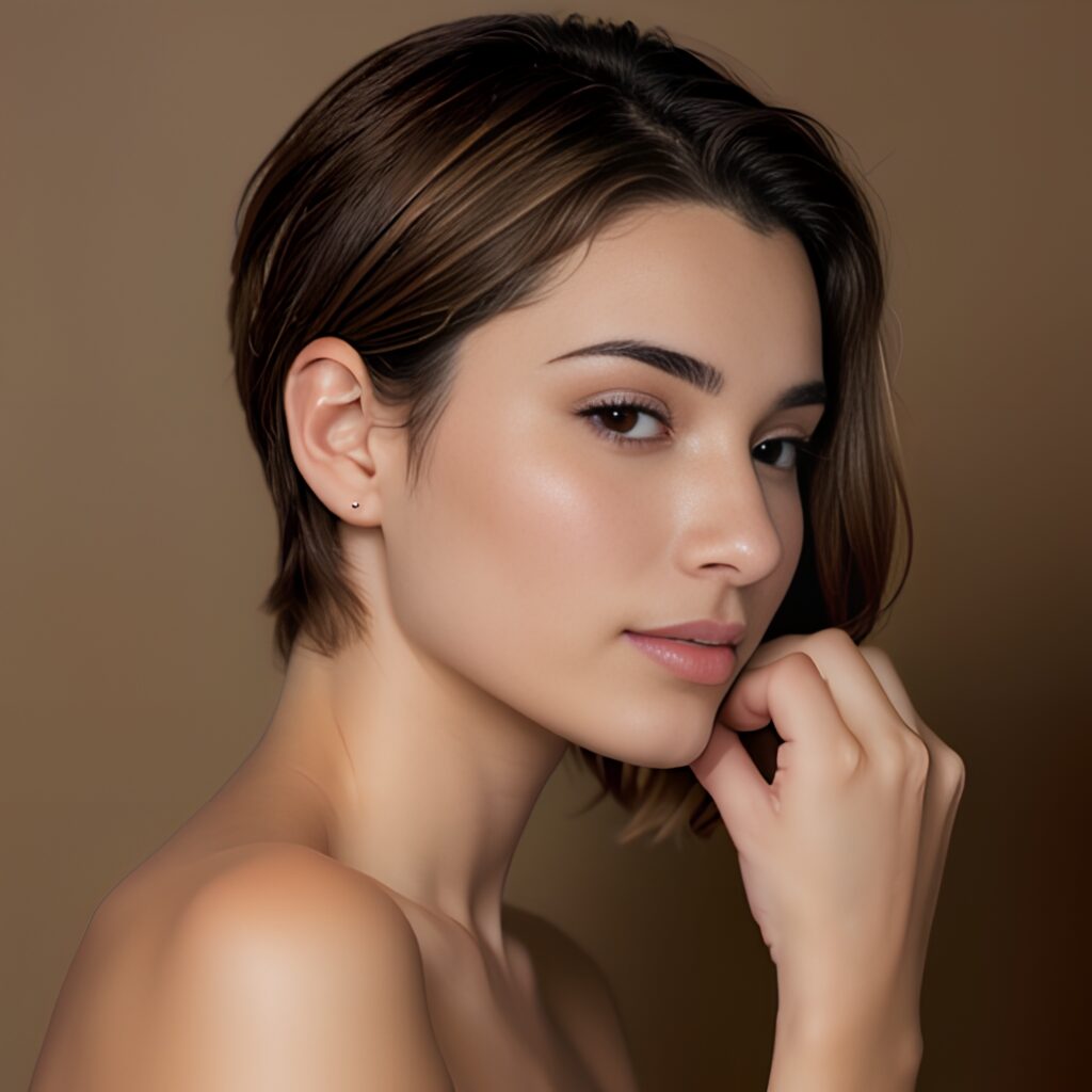 pixie haircut side 