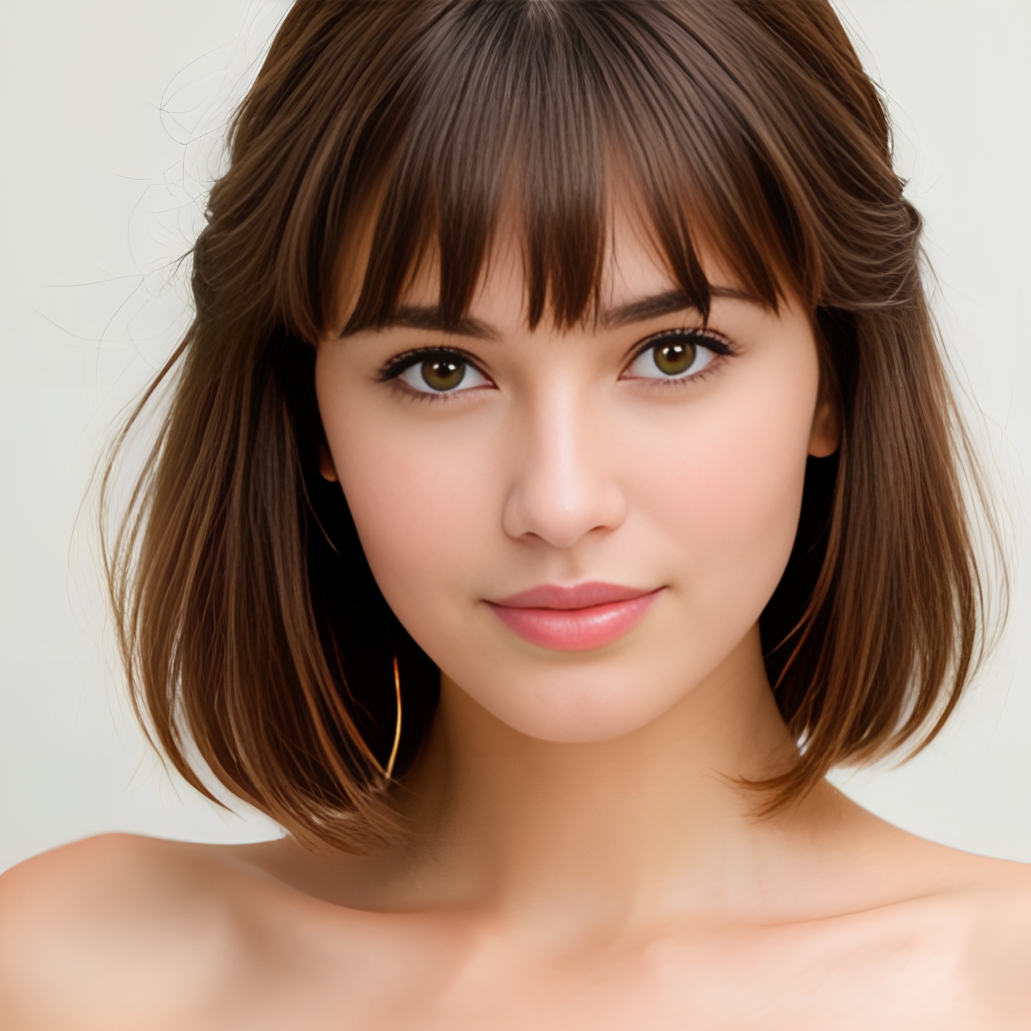 bangs hair close